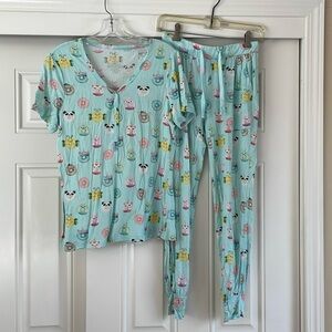 Posh Peanut Donut Pajamas - small